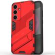 Защитный чехол Deexe Bibercas для Samsung Galaxy S25 Plus (S936) - Red (371918R)