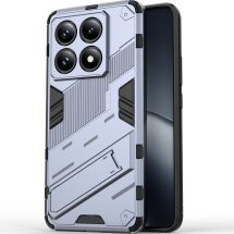 Защитный чехол Deexe Bibercas для Xiaomi 14T Pro - Dark Blue: фото 1 из 6