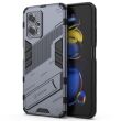 Захисний чохол Deexe Bibercas для Xiaomi Poco X4 GT - Dark Blue (299811DB)