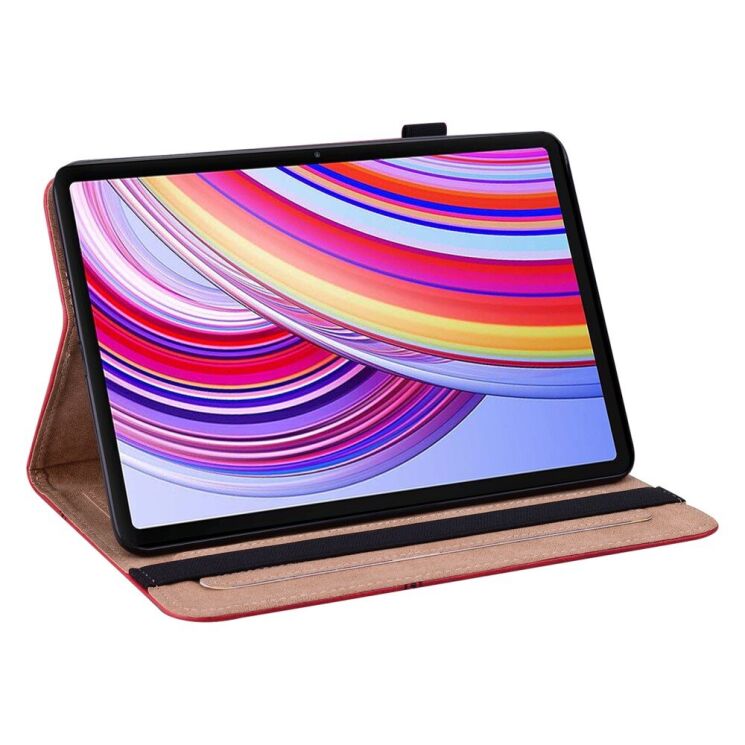 Захисний чохол Deexe Business Cover для Xiaomi Redmi Pad Pro / Poco Pad - Red: фото 2 з 12