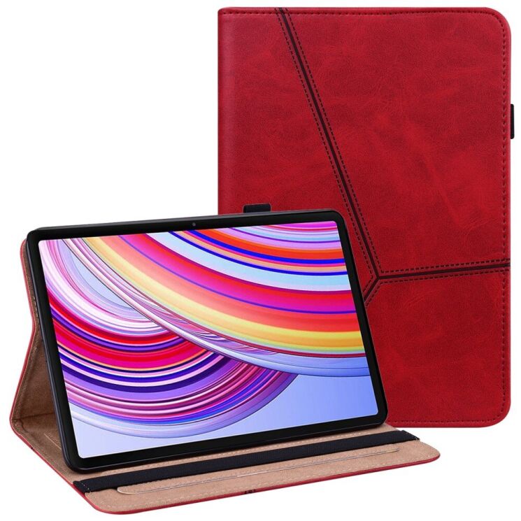 Захисний чохол Deexe Business Cover для Xiaomi Redmi Pad Pro / Poco Pad - Red: фото 1 з 12