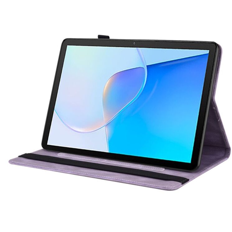 Защитный чехол Deexe Butterfly для Huawei MatePad SE - Purple: фото 3 из 10