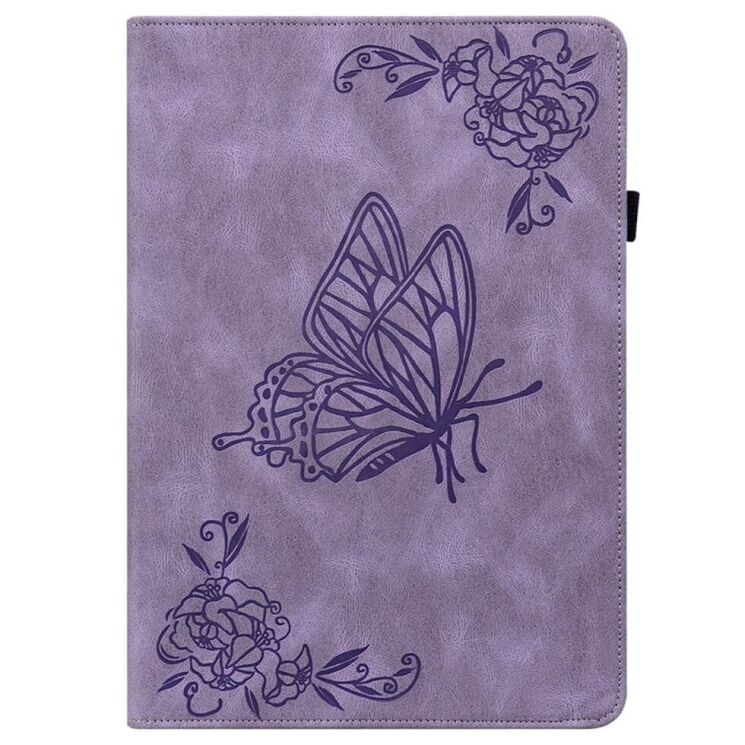 Защитный чехол Deexe Butterfly для Huawei MatePad SE - Purple: фото 5 из 10