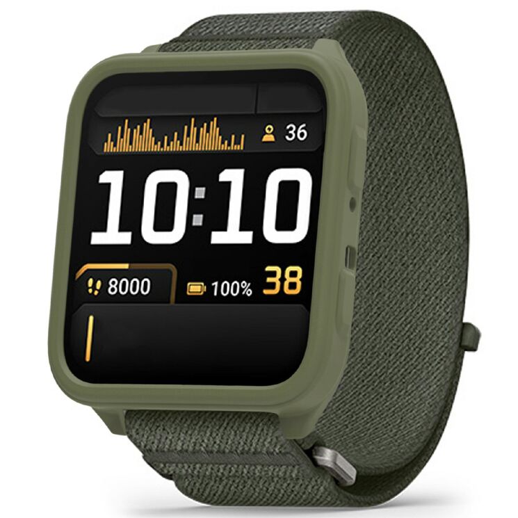 Захисний чохол Deexe Color Frame для Garmin Venu X1 - Blackish Green (386205DG) Захисний чохол Deexe Color Frame для Garmin Venu X1 - Blackish Green: фото 2 з 3