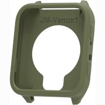 Захисний чохол Deexe Color Frame для Garmin Venu X1 - Blackish Green: фото 1 з 3
