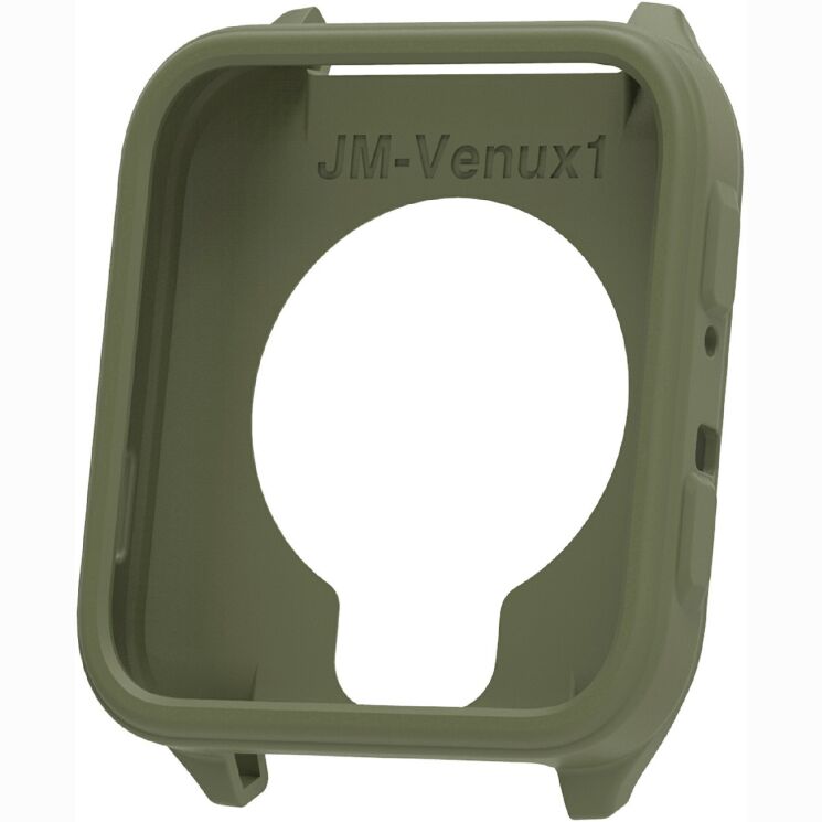 Захисний чохол Deexe Color Frame для Garmin Venu X1 - Blackish Green (386205DG) Захисний чохол Deexe Color Frame для Garmin Venu X1 - Blackish Green: фото 1 з 3