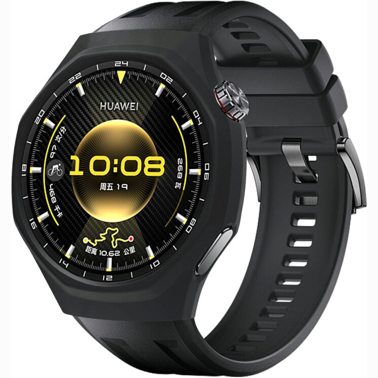 Защитный чехол Deexe Color Frame для Huawei Watch GT 6 Pro (46mm) - Black (423403B) Защитный чехол Deexe Color Frame для Huawei Watch GT 6 Pro (46mm) - Black: фото 3 из 4