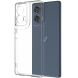 Захисний чохол Deexe Crystal Hybrid для Motorola Edge 50 Fusion - Transparent (354254T). Фото 2 з 7