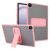 Захисний чохол Deexe Crystal Kickstand для Samsung Galaxy Tab A9 Plus (X210/216) - Pink: фото 1 з 12