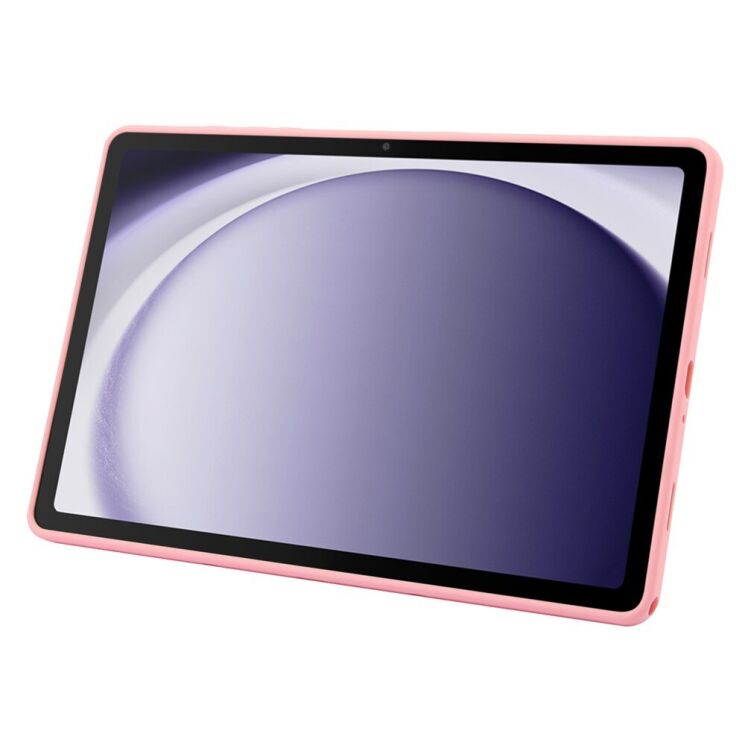 Захисний чохол Deexe Crystal Kickstand для Samsung Galaxy Tab A9 Plus (X210/216) - Pink: фото 3 з 12