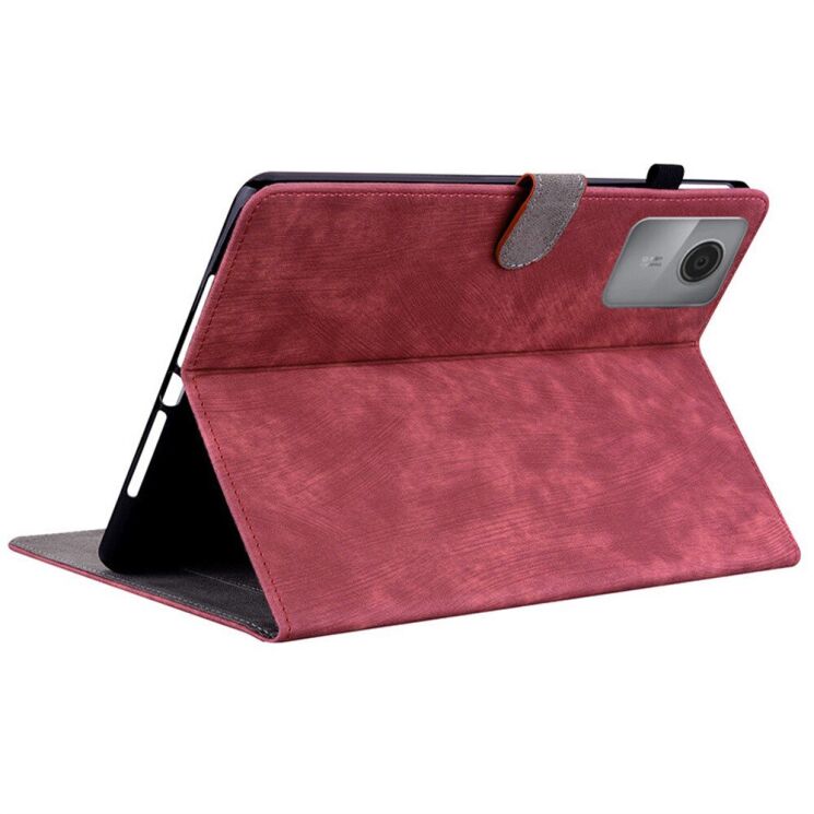 Защитный чехол Deexe Cute Tiger для Lenovo Idea Tab (TB336) - Red: фото 2 из 6