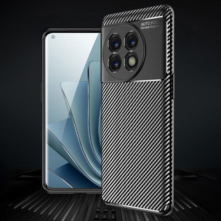 Защитный чехол Deexe Fusion для OnePlus 11 - Black: фото 6 из 8