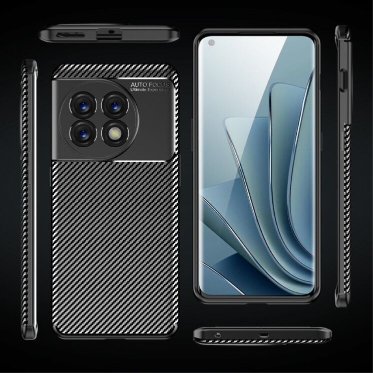 Защитный чехол Deexe Fusion для OnePlus 11 - Black: фото 8 из 8