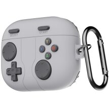 Захисний чохол Deexe Game Console для Motorola Moto Buds - Light Grey: фото 1 з 6