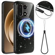 Защитный чехол Deexe Glitter Case with MagSafe для OnePlus 15 - Black: фото 1 из 7