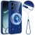 Защитный чехол Deexe Glitter Case with MagSafe для OnePlus Nord CE6 - Blue: фото 1 из 7