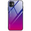 Защитный чехол Deexe Gradient Color для Apple iPhone 12 / iPhone 12 Pro - Blue / Rose (253942F)