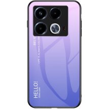 Защитный чехол Deexe Gradient Color для Infinix Note 40 - Pink / Purple: фото 1 из 7