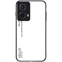 Защитный чехол Deexe Gradient Color для Motorola Moto G85 - White: фото 1 из 11