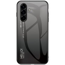 Защитный чехол Deexe Gradient Color для Samsung Galaxy A57 (A576) - Black / Grey: фото 1 из 8