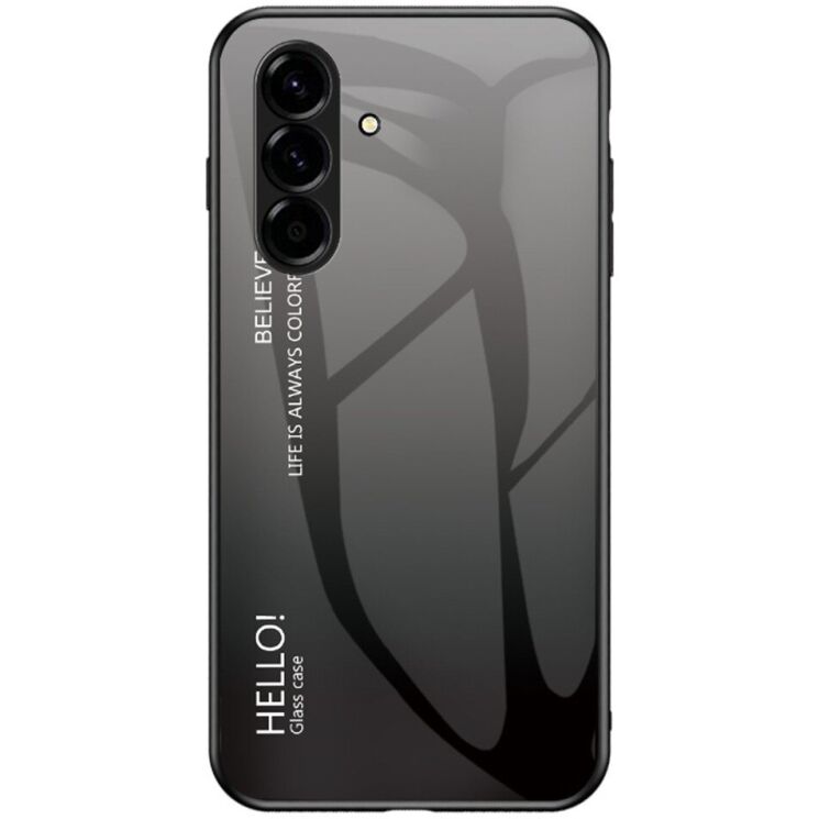 Защитный чехол Deexe Gradient Color для Samsung Galaxy A57 (A576) - Black / Grey: фото 1 из 8