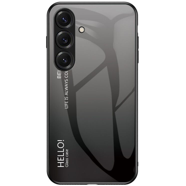 Захисний чохол Deexe Gradient Color для Samsung Galaxy S26 Plus - Black / Grey: фото 1 з 7