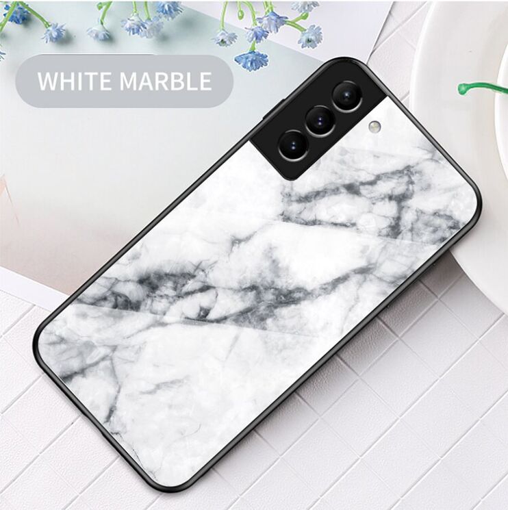 Захисний чохол Deexe Gradient Pattern для Samsung Galaxy S22 Plus - White: фото 2 з 9