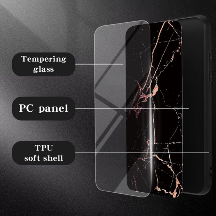 Захисний чохол Deexe Gradient Pattern для Samsung Galaxy S25 Plus (S936) - White: фото 2 з 7