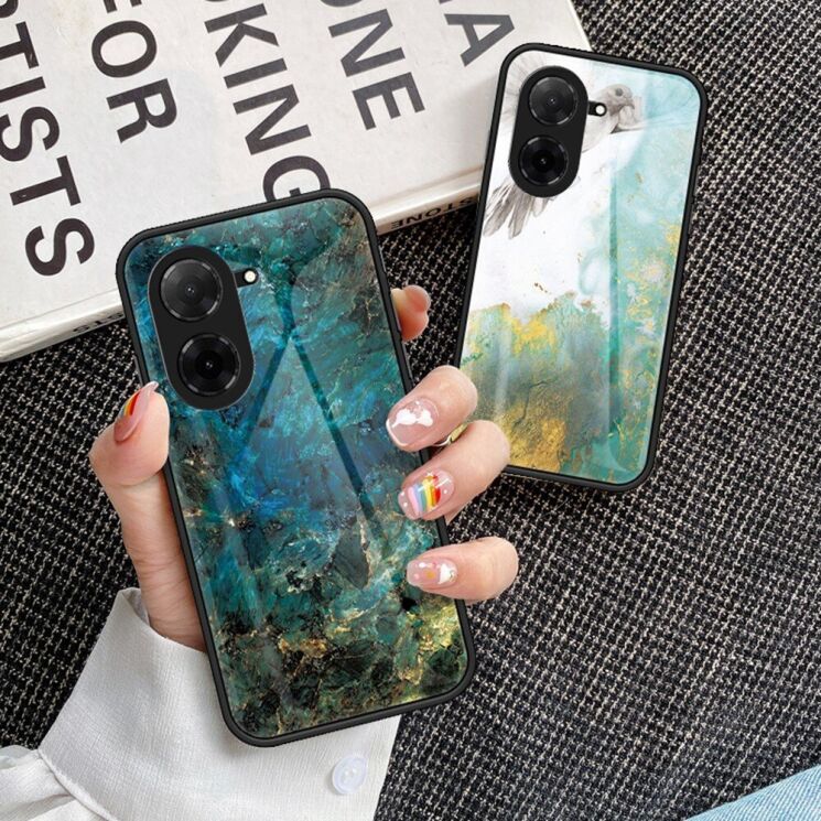 Захисний чохол Deexe Gradient Pattern для Xiaomi Redmi A5 - Emerald: фото 7 з 15