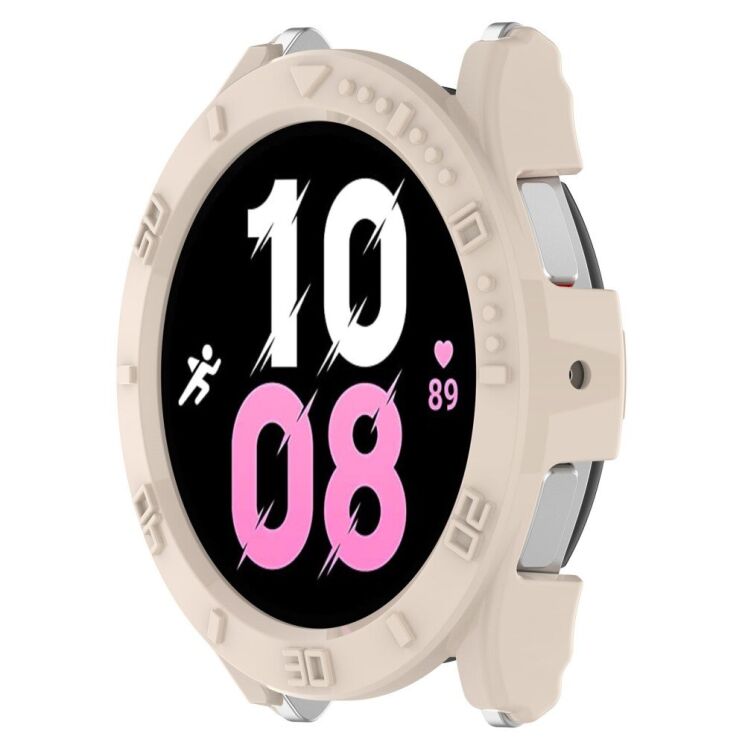 Захисний чохол Deexe Hard Frame для Samsung Galaxy Watch 5 Pro (45mm) - Star Light Color: фото 4 з 8