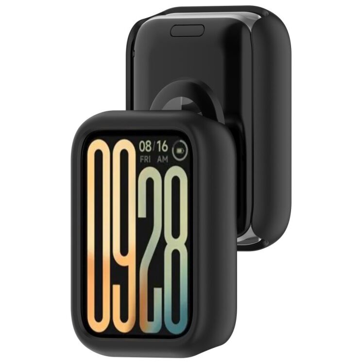 Захисний чохол Deexe Hard Frame для Xiaomi Mi Smart Band 9 Pro - Black: фото 6 з 7