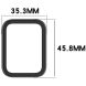 Защитный чехол Deexe Hard Frame для Xiaomi Mi Smart Band 9 Pro - Midnight Blue (370300MB). Фото 7 из 7
