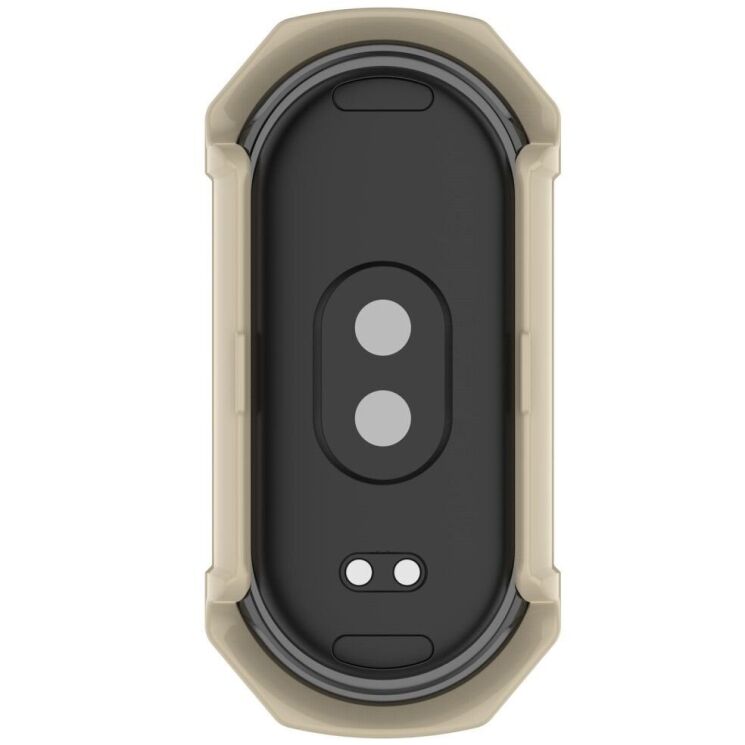 Защитный чехол Deexe Hard Frame для Xiaomi Mi Smart Band 9 - Ivory White: фото 7 из 8