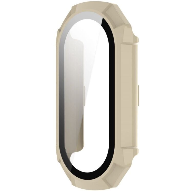 Защитный чехол Deexe Hard Frame для Xiaomi Mi Smart Band 9 - Ivory White: фото 4 из 8