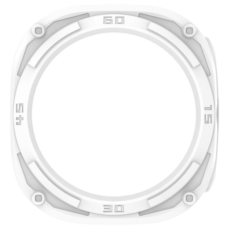 Защитный чехол Deexe Hollow Cover для Samsung Galaxy Watch Ultra (47mm) - White: фото 4 из 7