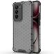 Защитный чехол Deexe Honeycomb Series для OPPO Reno 12 - Black (356802B). Фото 1 из 5