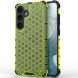 Защитный чехол Deexe Honeycomb Series для Samsung Galaxy A36 (A366) - Green (372023G). Фото 1 из 5