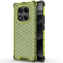 Защитный чехол Deexe Honeycomb Series для Xiaomi Redmi Note 14 Pro - Green: фото 1 из 5