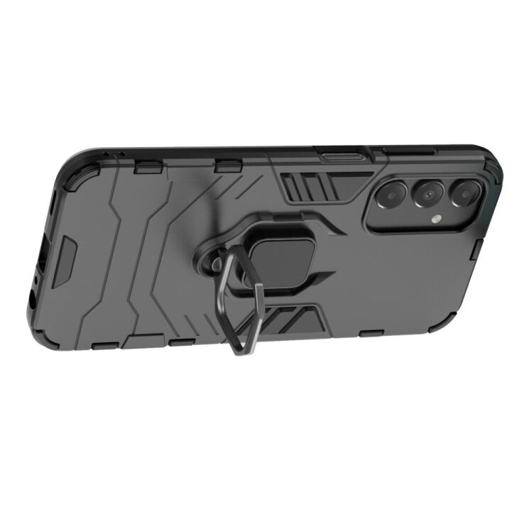 Защитный чехол Deexe Hybrid Case для Samsung Galaxy A15 (A155) - Black: фото 3 из 8