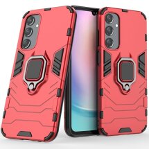 Защитный чехол Deexe Hybrid Case для Samsung Galaxy A25 (A256) - Red: фото 1 из 8