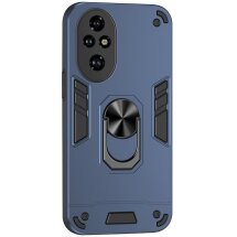 Защитный чехол Deexe Hybrid Shell для Honor 200 Pro - Blue: фото 1 из 7