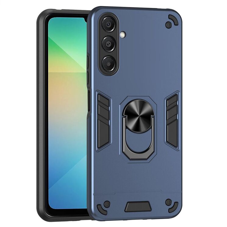 Защитный чехол Deexe Hybrid Shell для Samsung Galaxy A17 (A175) - Blue: фото 1 из 7