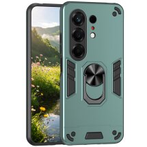 Захисний чохол Deexe Hybrid Shell для TECNO Camon 50 Pro - Green: фото 1 з 7