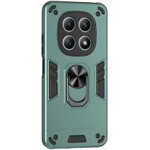 Захисний чохол Deexe Hybrid Shell для Xiaomi Redmi Note 15 5G / Poco M8 5G - Green: фото 1 з 7