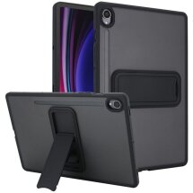 Захисний чохол Deexe Kick Shell для Samsung Galaxy Tab S9 (X710/716) / S9 FE (X510/516) - Black: фото 1 з 10