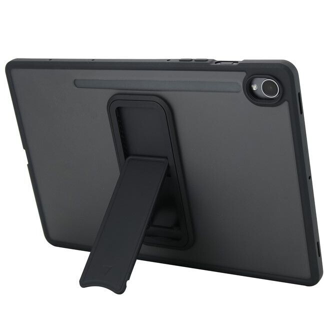 Защитный чехол Deexe Kick Shell для Samsung Galaxy Tab S9 (X710/716) / S9 FE (X510/516) - Black: фото 2 из 10