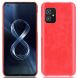 Захисний чохол Deexe Leather Back Cover для ASUS Zenfone 8 (ZS590KS) - Red (225001R). Фото 1 з 6