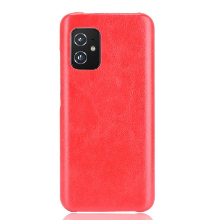 Захисний чохол Deexe Leather Back Cover для ASUS Zenfone 8 (ZS590KS) - Red: фото 2 з 6