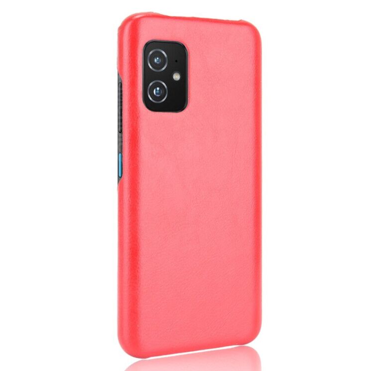 Захисний чохол Deexe Leather Back Cover для ASUS Zenfone 8 (ZS590KS) - Red: фото 3 з 6