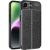 Захисний чохол Deexe Leather Cover для Apple iPhone 16e - Black: фото 1 з 7